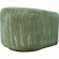 Biggs Curved Barrel Swivel Accent Chair in Forest Green Corduroy Fabric